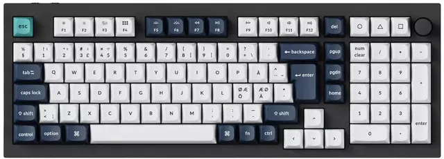 Q5 Max QMK Trådlöst Mekaniskt Tangentbord [Gateron Jupiter Red] - ISO