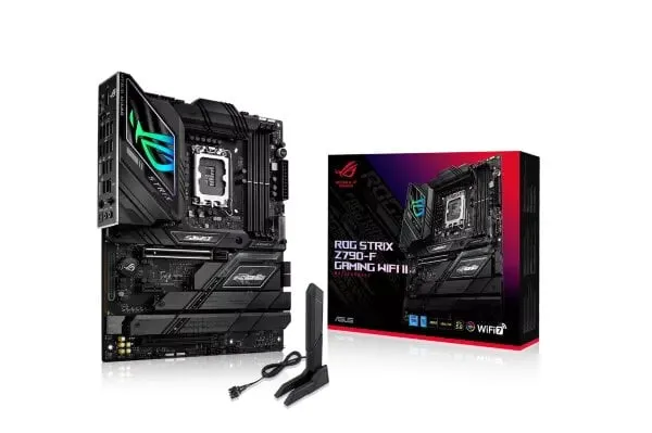 ROG STRIX Z790-F GAMING WIFI II (Fyndvara - Klass 3 Saknar aio pump connector)