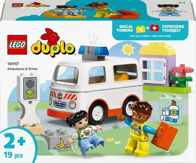 DUPLO Town Ambulans och förare 10447