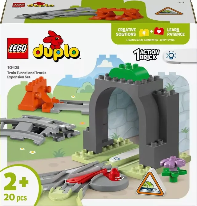 DUPLO Town Tågtunnel och spår – Expansionsset 10425