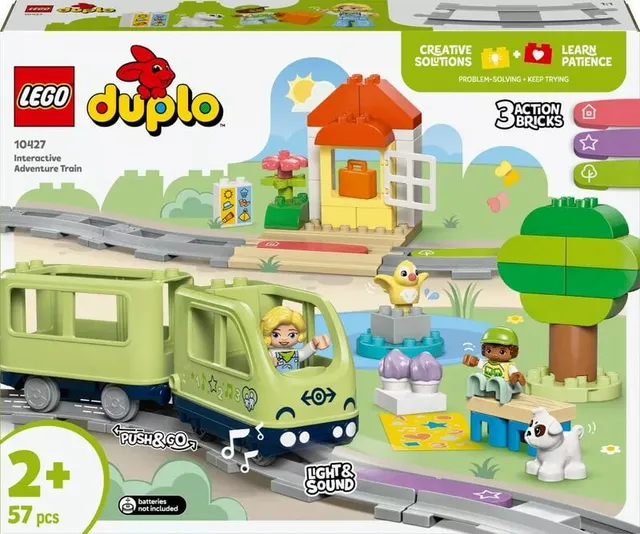 DUPLO Town Interaktivt äventyrståg 10427