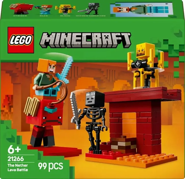 Minecraft Lavastriden i Nether 21266