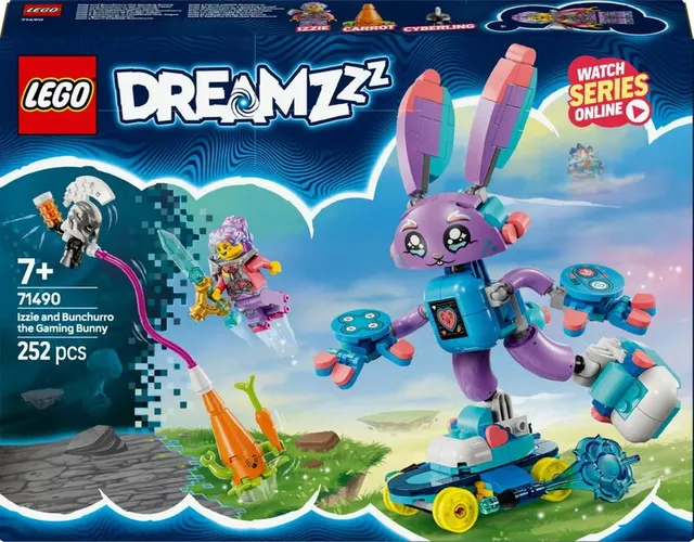 DREAMZzz Izzie och spelkaninen Bunchurro 71490