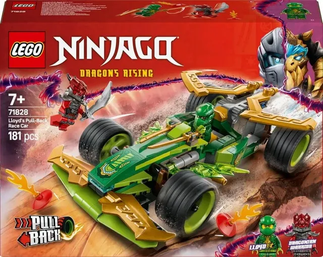 Ninjago Lloyds pull back-racerbil 71828