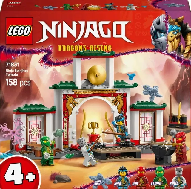Ninjago Ninjornas spinjitzutempel 71831