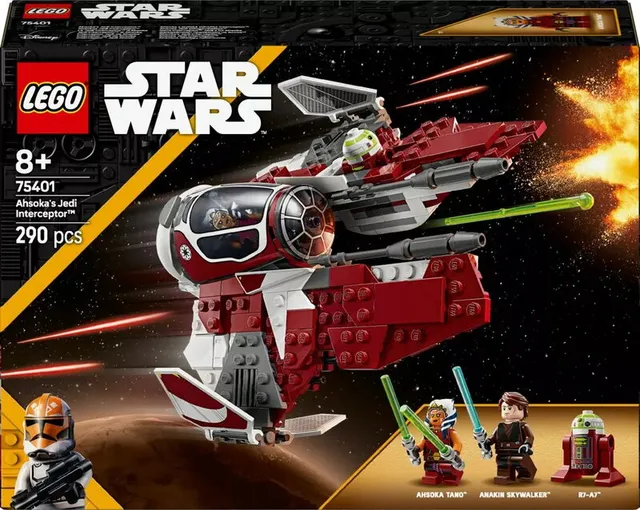 Star Wars Ahsoka's Jedi Interceptor 75401