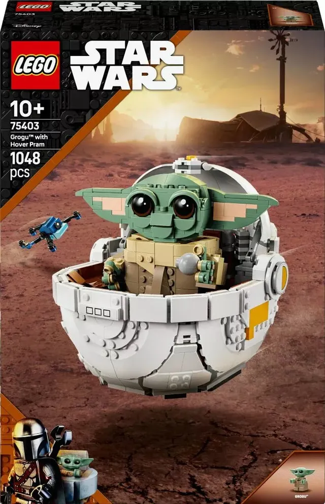 Star Wars Grogu with Hover Pram 75403