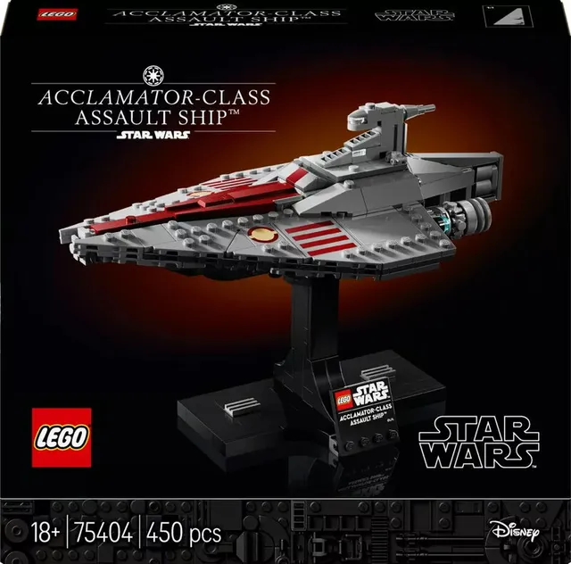 Star Wars Acclamator-Class Assault Ship Midi-scale 75404