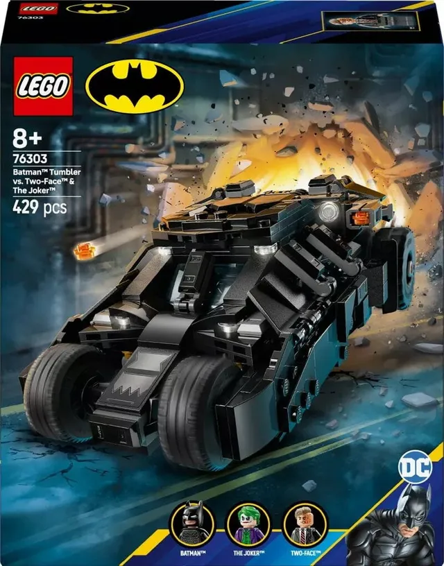 Super Heroes Batmans Tumbler mot Two-Face & Jokern 76303