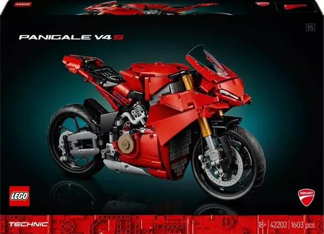 Technic Ducati Panigale V4 S motorcykel 42202