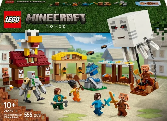 Minecraft Byanfall med gastballong 21273