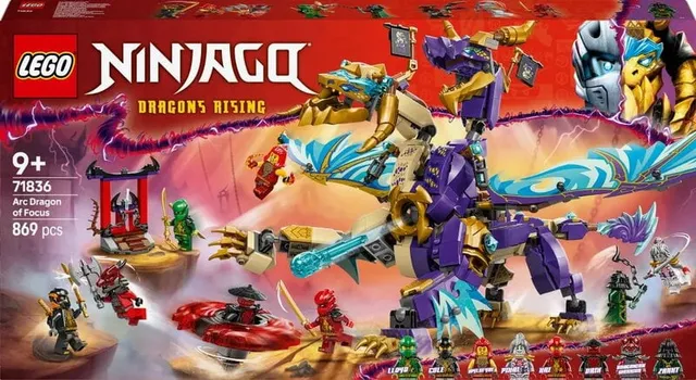 Ninjago Fokusdraken Arc 71836