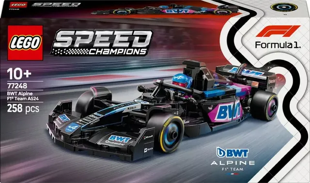 Speed Champions BWT Alpine F1 Team A524 racerbil 77248