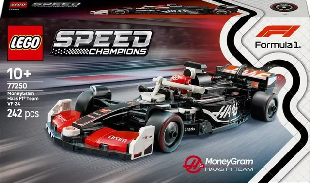 Speed Champions MoneyGram Haas F1 Team VF-24 racerbil 77250