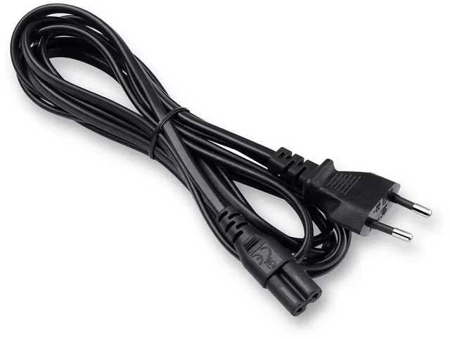 C7 Strömkabel / 3m - Svart