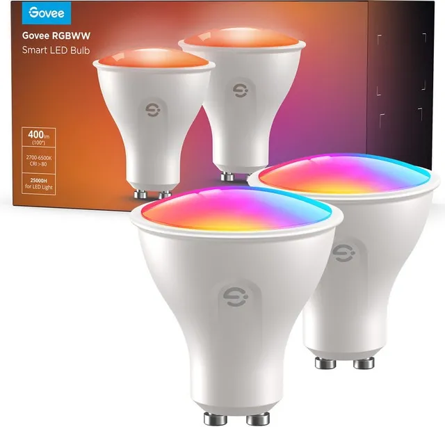 GU10 Wifi&BLE RGBWW Bulb 400lm (2pack)