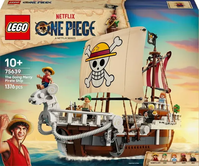 One Piece Piratskeppet Going Merry 75639