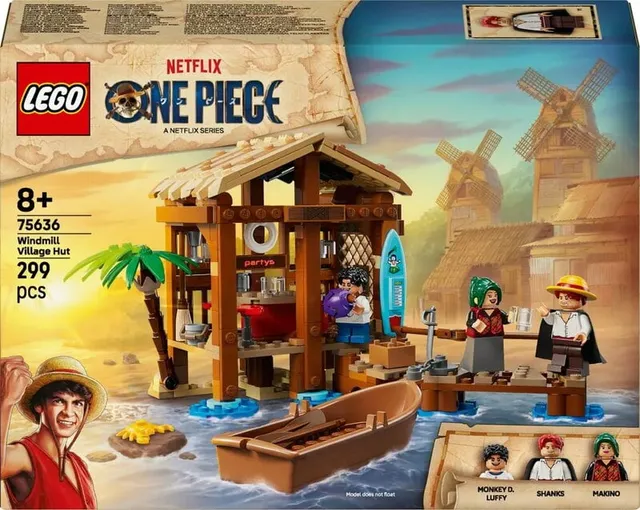 One Piece Hydda i Väderkvarnsbyn 75636