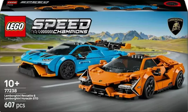 Speed Champions Lamborghini Revuelto & Huracán STO 77238