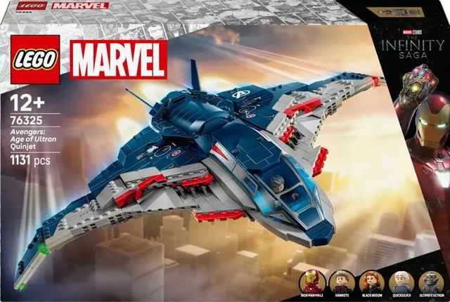 Super Heroes Avengers: Age of Ultron Quinjet 76325