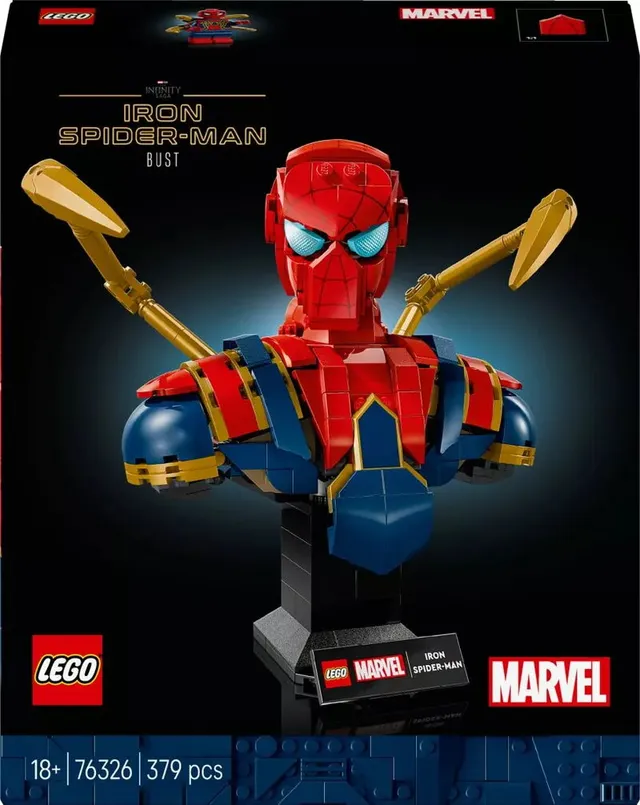 Super Heroes Iron Spider-Man – byst 76326