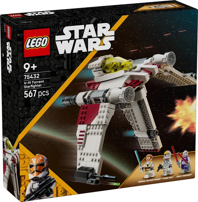Star Wars: The Clone Wars V-19 Torrent Starfighter Set 75432