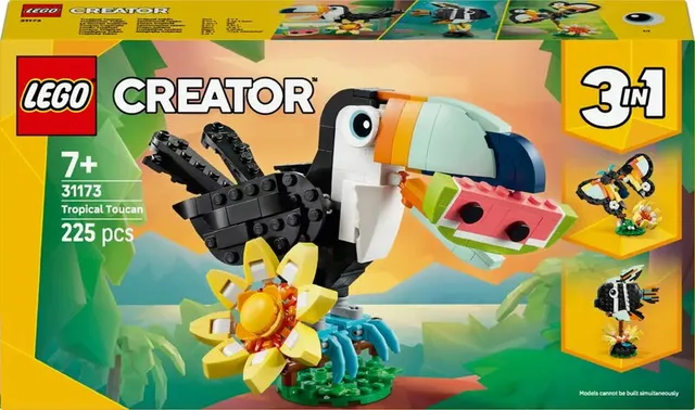 Creator Vilda djur: Tropisk tukan 31173