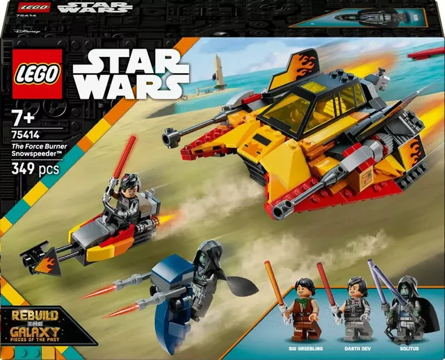 Star Wars The Force Burner Snowspeeder 75414
