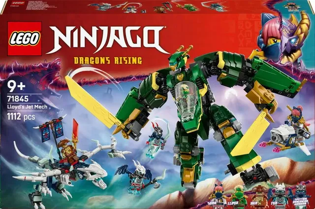Ninjago Lloyds jetrobot 71845
