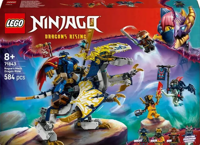Ninjago Rogues drakryttarrobot 71843