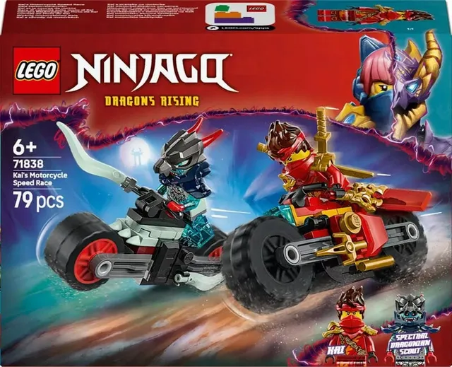 Ninjago Kais motorcykelrace 71838