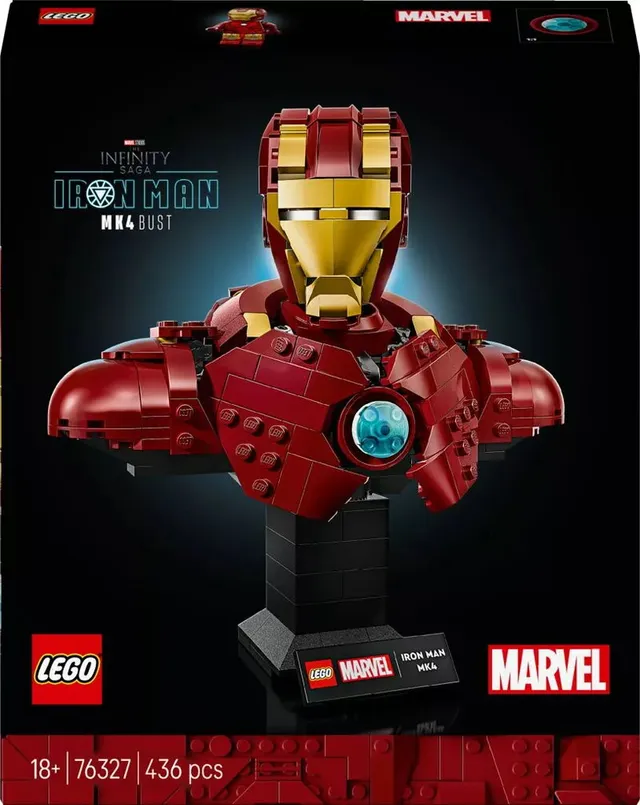 Super Heroes Iron Man MK4 – byst 76327