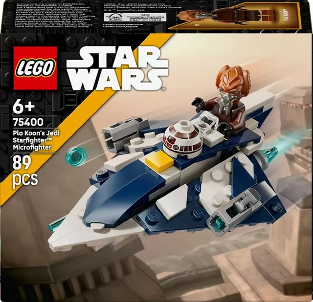 Star Wars Plo Koon's Jedi Starfighter Microfighter 75400