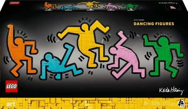 ART Keith Haring – Dansande figurer 31216
