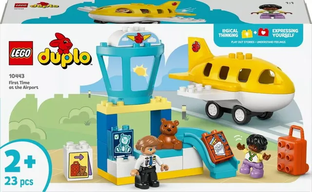 DUPLO Town Första gången på flygplatsen 10443