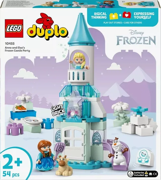 DUPLO Disney Annas och Elsas frostiga slottsparty 10455