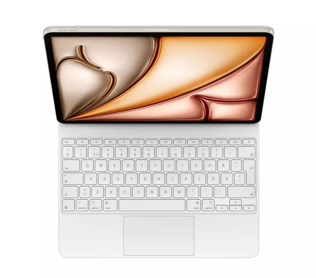 Magic Keyboard till iPad Air 13" - Vit