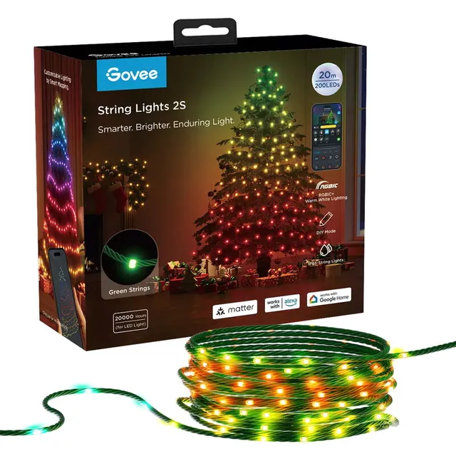Christmas String Lights 2S - 20M