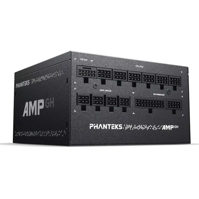 AMP GH 1200W Platinum / ATX 3.1 / PCIe 5.1 / Fully Modular - Black