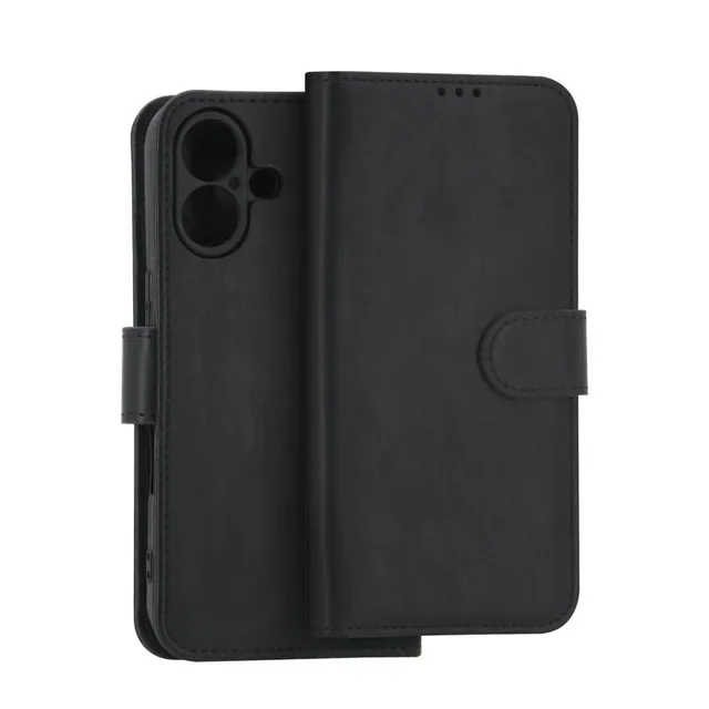 PU Leather Wallet MagSafe Apple iPhone 17 - Black