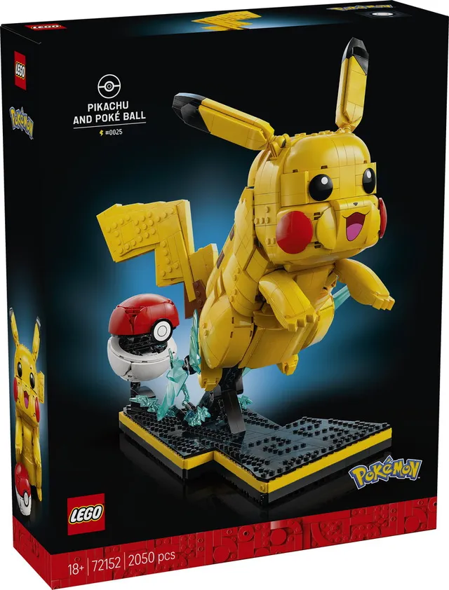 Pokémon Pikachu och Poké Ball 72152