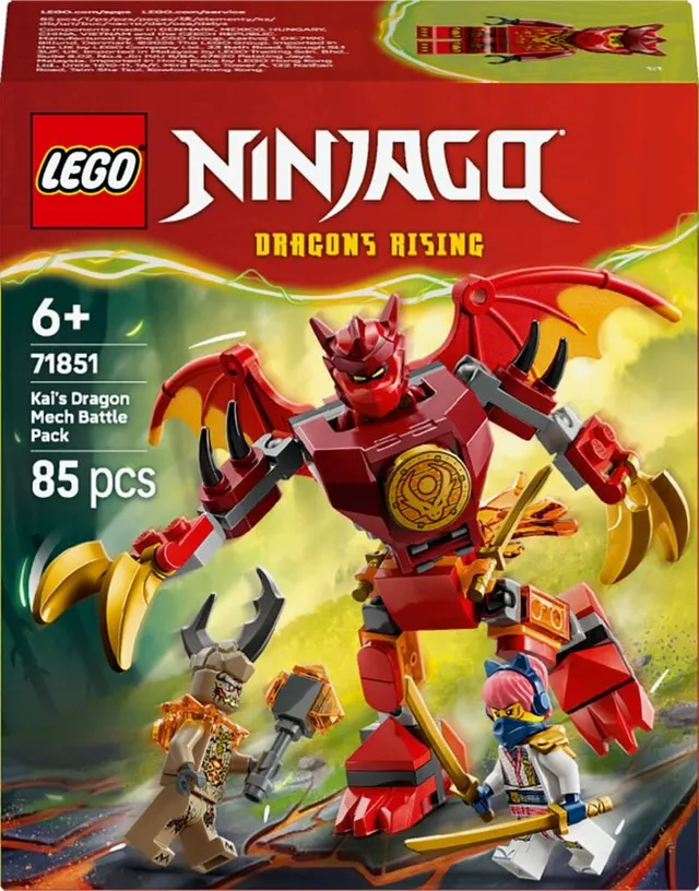 Ninjago Kais drakrobot – stridspaket 71851
