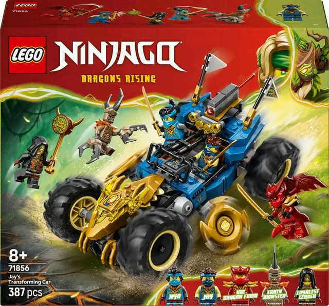 Ninjago Jays förvandlingsbil 71856