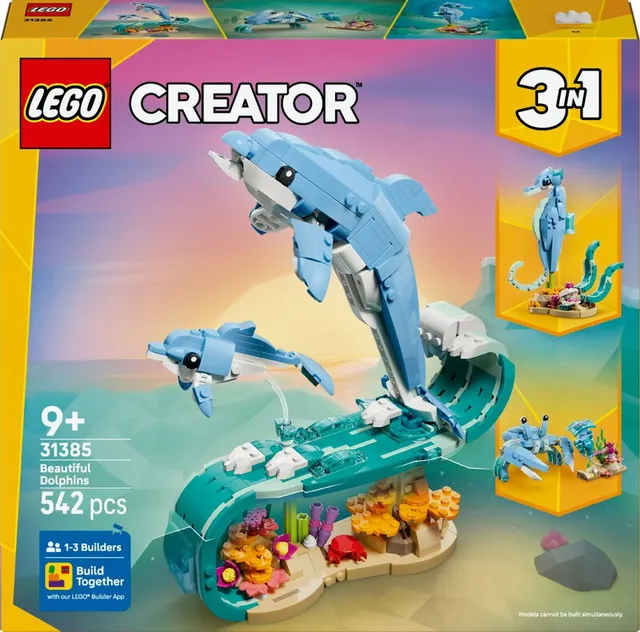 Creator Havsdjur: vackra delfiner 31385