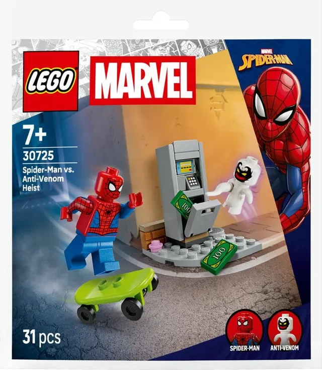 Super Heroes Spider-Man mot Anti-Venom – rån 30725