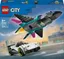 City Great Vehicles Jetplan mot bil 60489