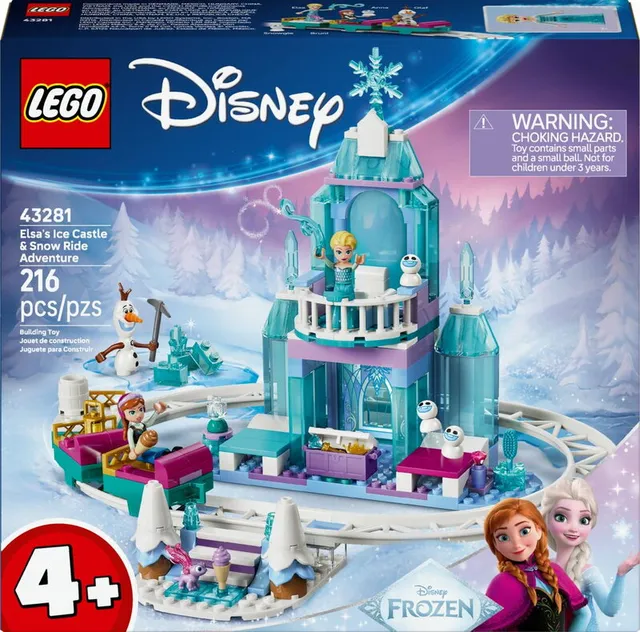 Disney Princess Elsas ispalats och snöäventyr 43281