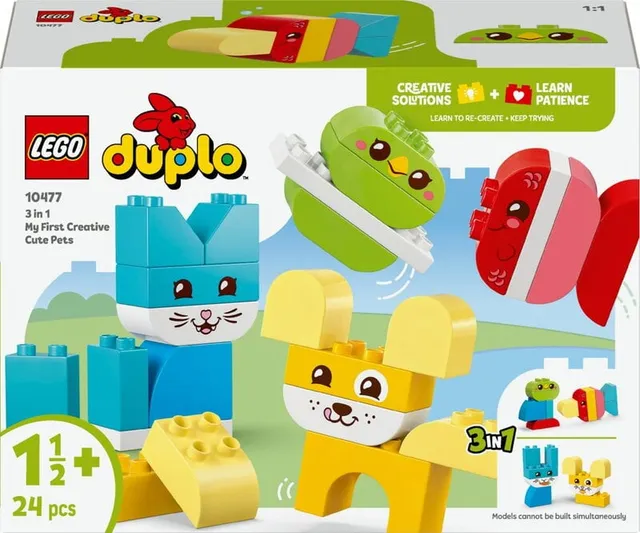 DUPLO My First 3 i 1 Kreativa söta husdjur 10477