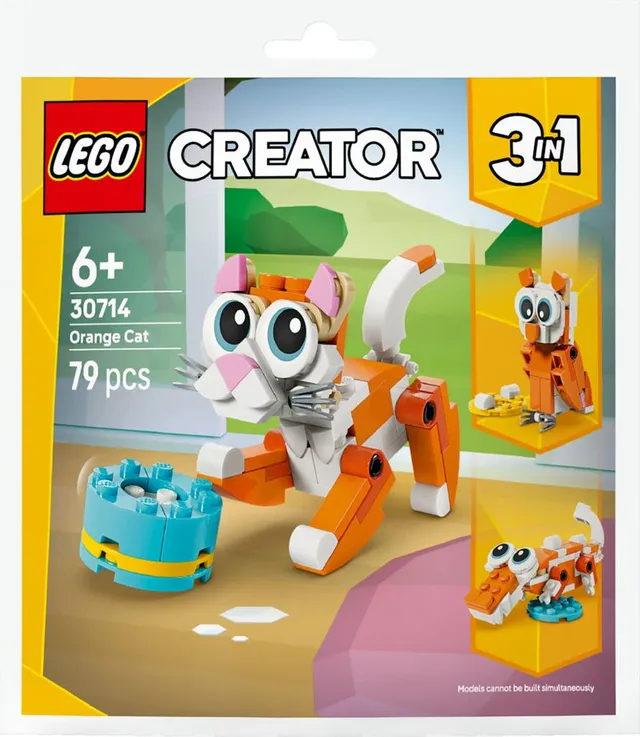 Creator Orange katt 30714