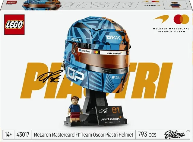 Editions Formula 1 McLaren Mastercard F1 Team Oscar Piastri hjälm 43017